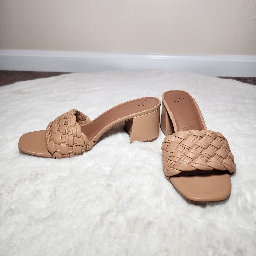 Women Slip On Chunky Heels